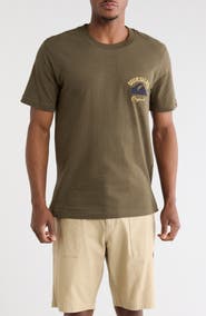 Quiksilver Crewneck Graphic T-Shirt
