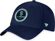 FANATICS Men's Fanatics Branded Navy Seattle Kraken 2022 Authentic Pro Training Camp Flex Hat