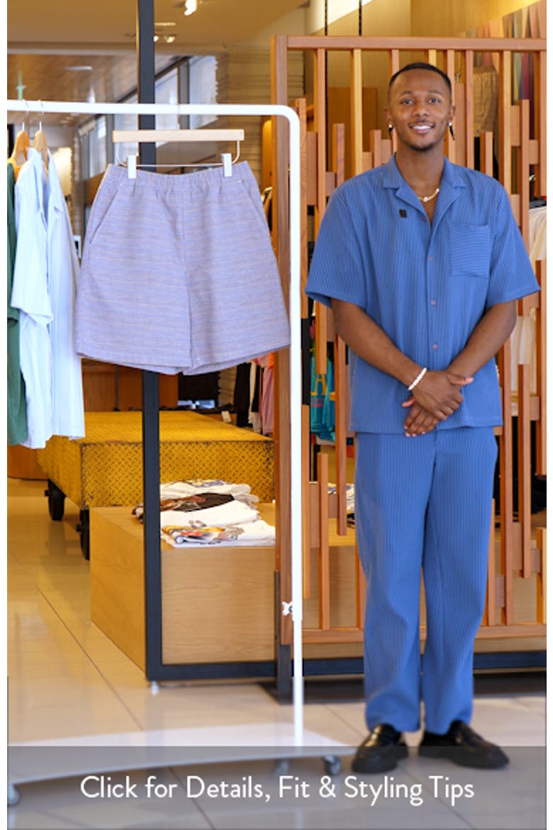 Gellar Cotton Jacquard Shorts video