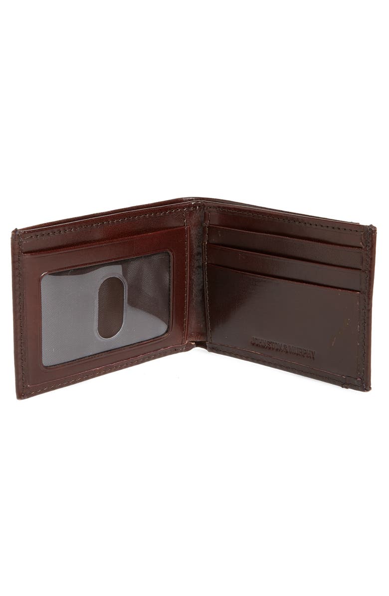 Johnston & Murphy Leather Wallet, Alternate, color,