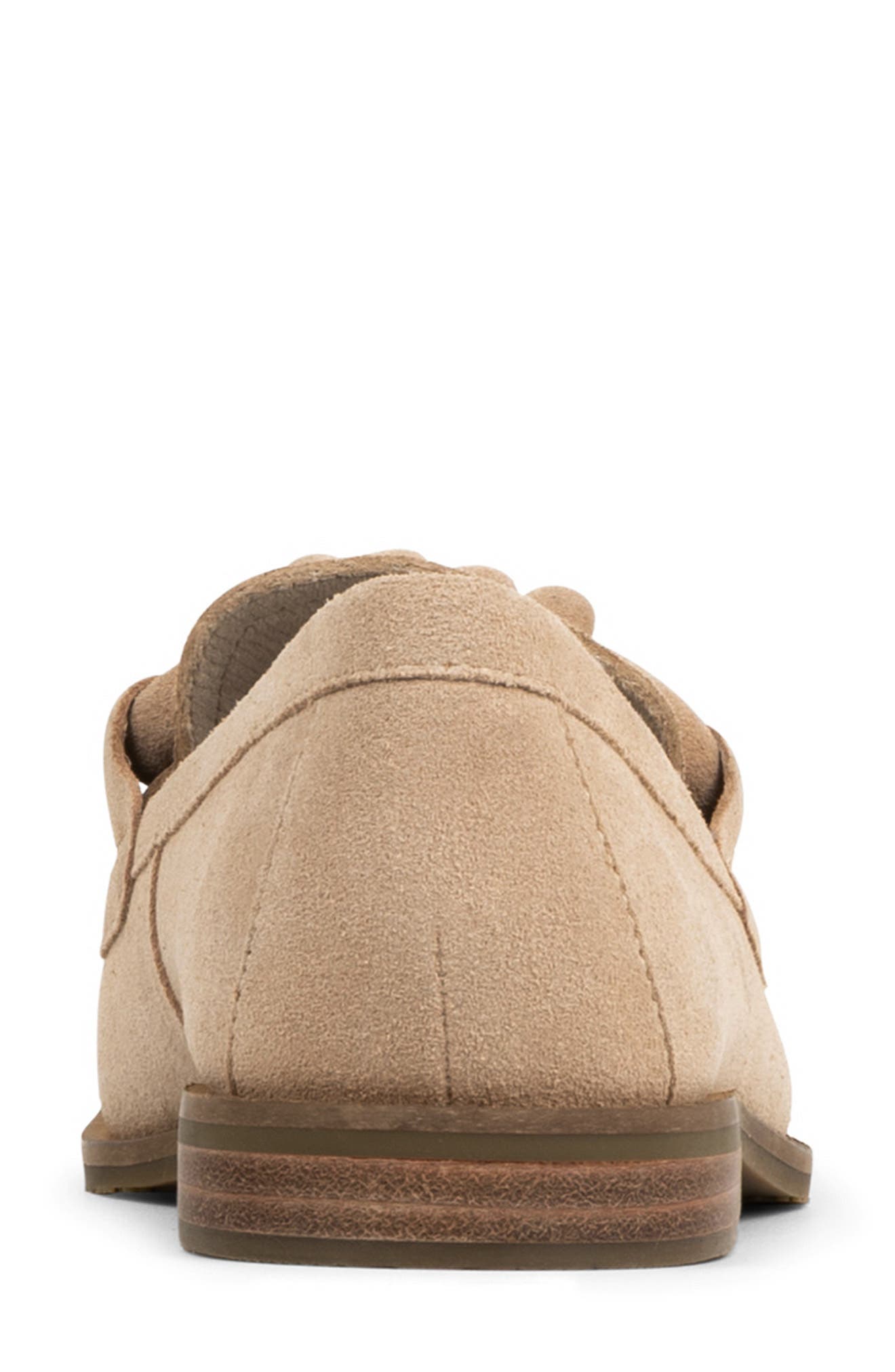 Shaya Leather Loafer, Alternate, color, SAND