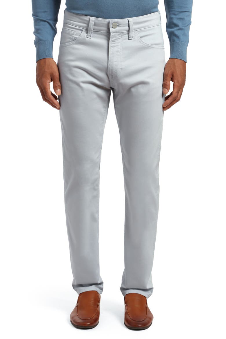 Charisma Relaxed Fit Twill Pants, Main, color, GRAY DAWN COOLMAX