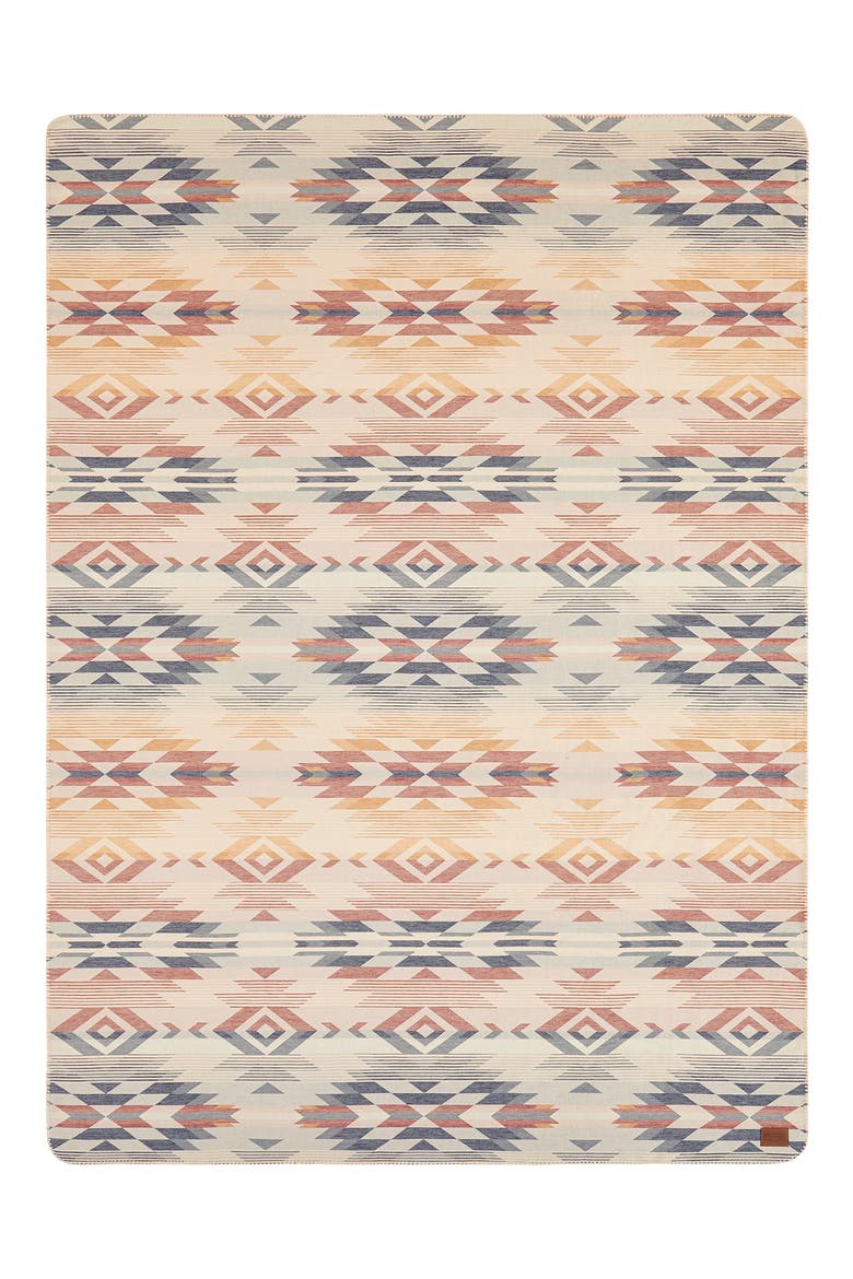 Wyeth Fall Cotton Blanket, Alternate, color, FOG