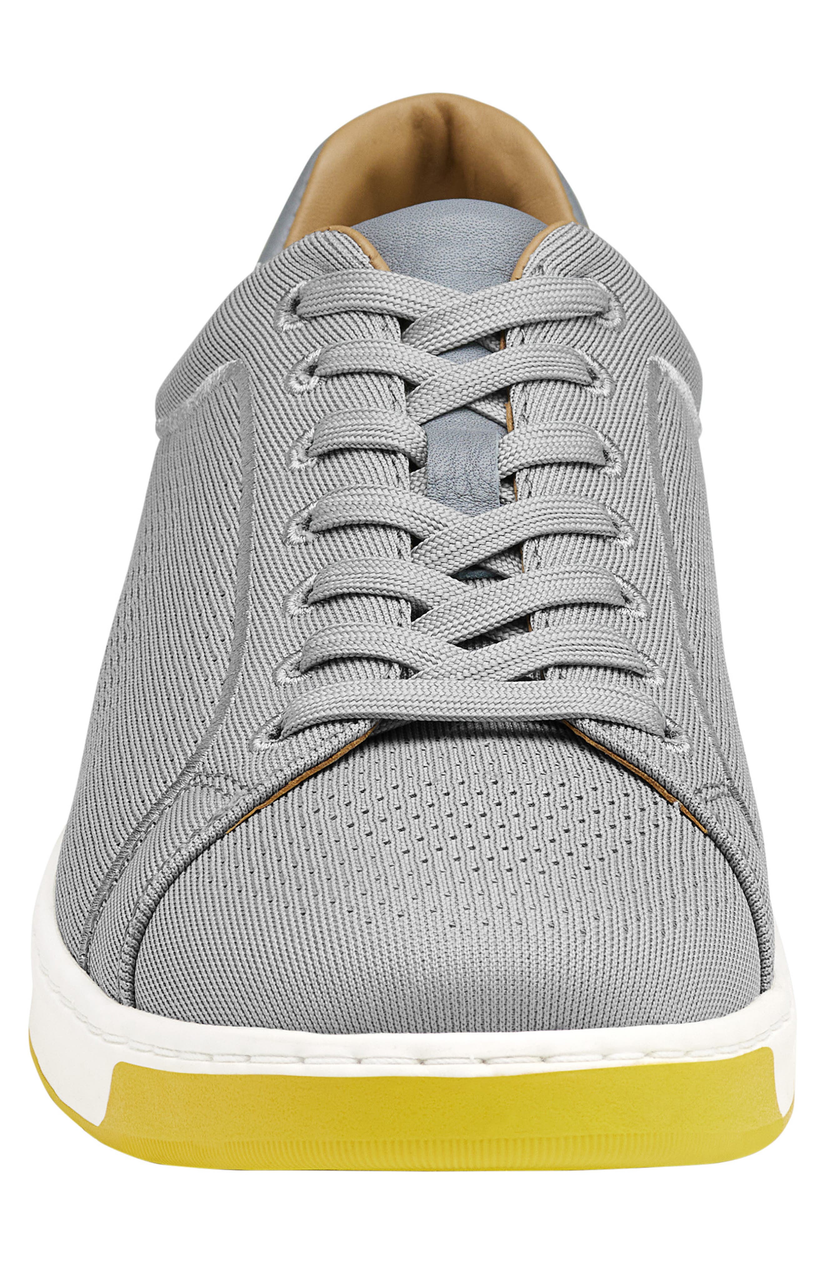 Johnston & Murphy Daxton Knit Sneaker, Alternate, color, Gray Knit
