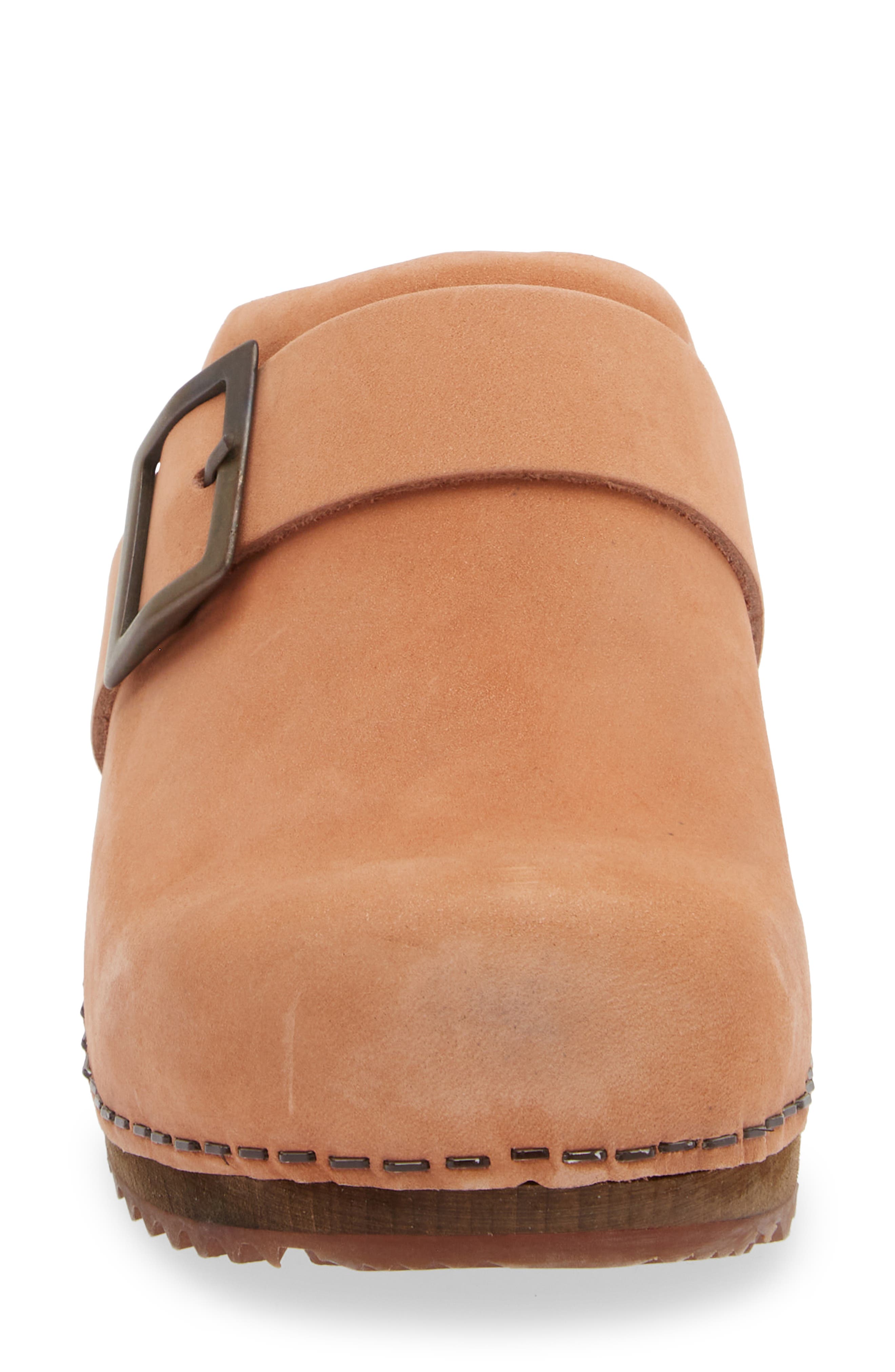 Platform Clog, Alternate, color, SALMON