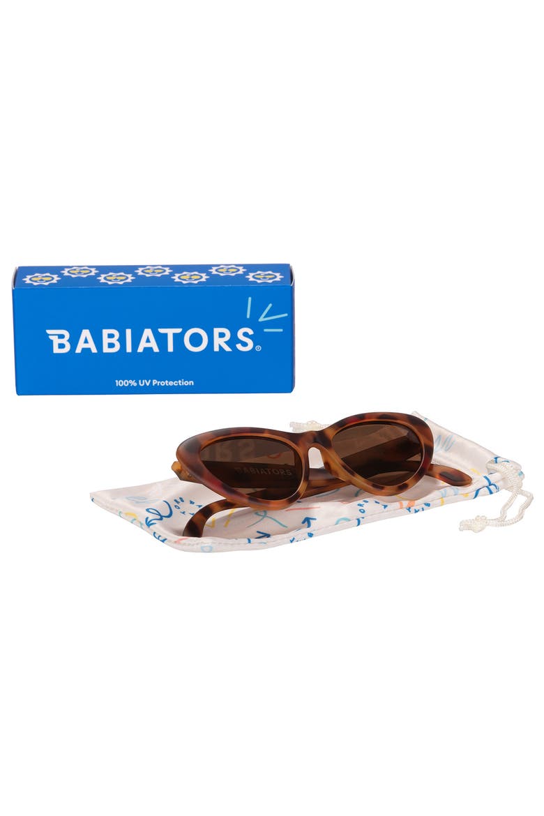 Kids' Tortoise Cat Eye Sunglasses, Alternate, color, TORTOISE