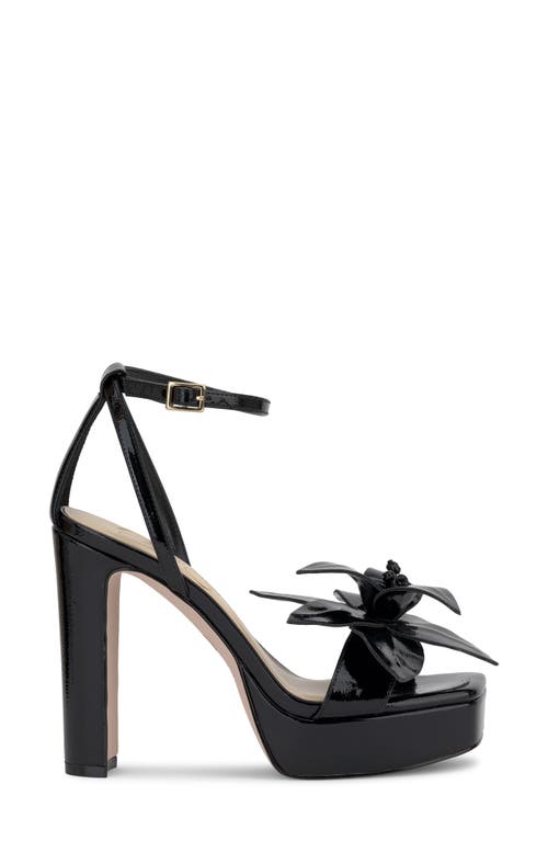 Jessica Simpson Camise Ankle Strap Platform Sandal In Black