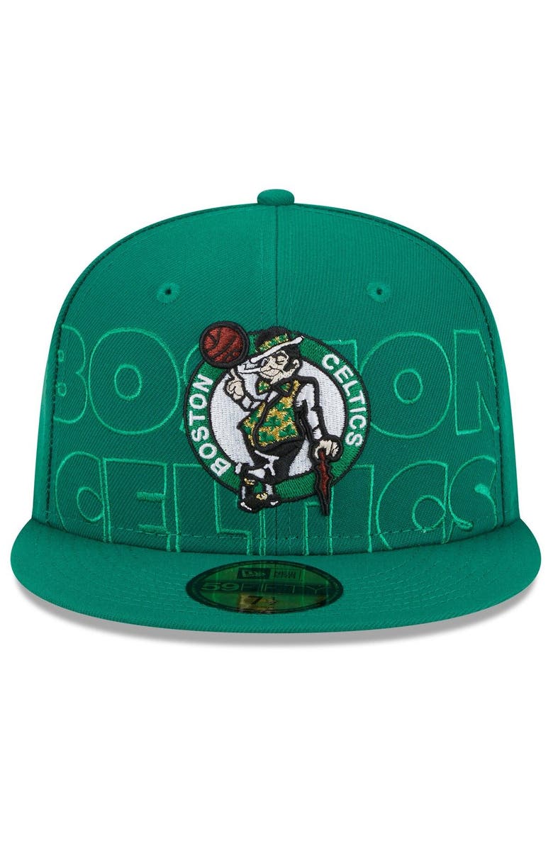 New Era Men's New Era Kelly Green Boston Celtics 2023 NBA Draft 59FIFTY Fitted Hat, Alternate, color, Kelly Green