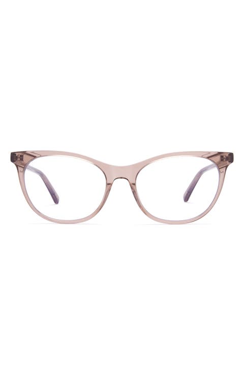 Jade 51mm Blue Light Blocking Cat Eye Glasses