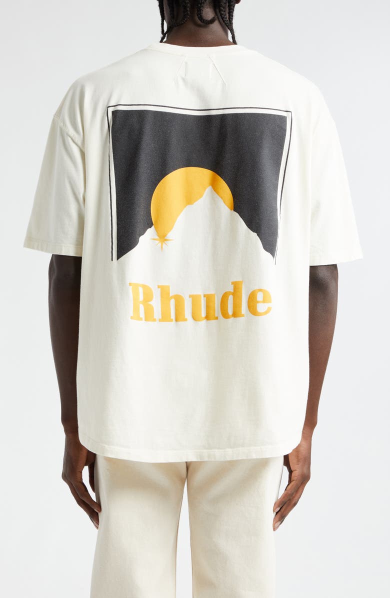 Rhude Moonlight Logo Graphic T-Shirt, Alternate, color,