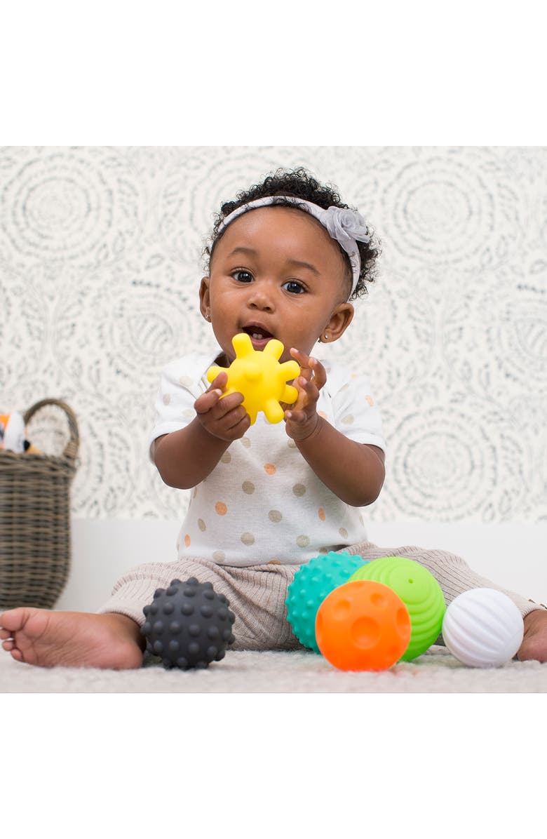 INFANTINO Set of 6 Textured Ball Set, Alternate, color,