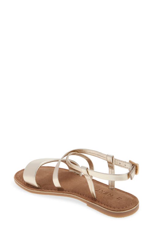 Next Kids' Slingback Sandal In Gold