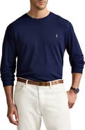 Polo Ralph Lauren Big & Tall Soft Cotton Long-Sleeve Tee