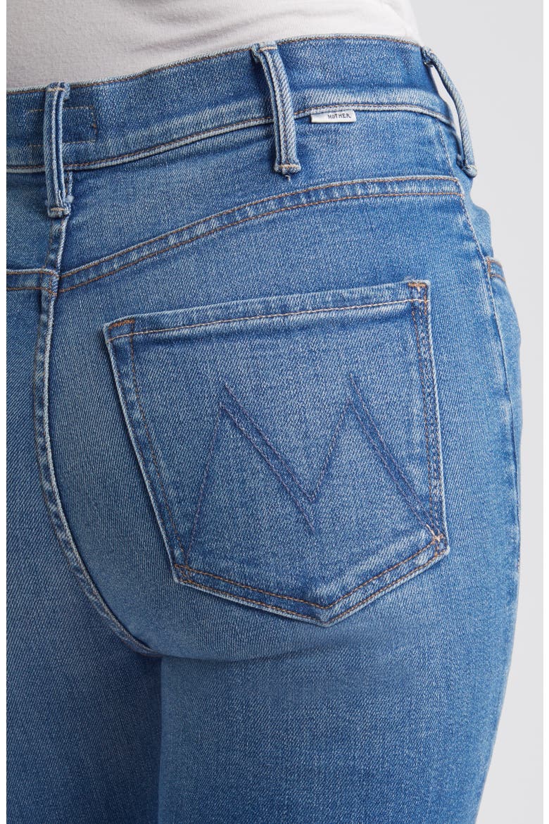 The Hustler Frayed Ankle Jeans, Alternate, color, MEET CUTE