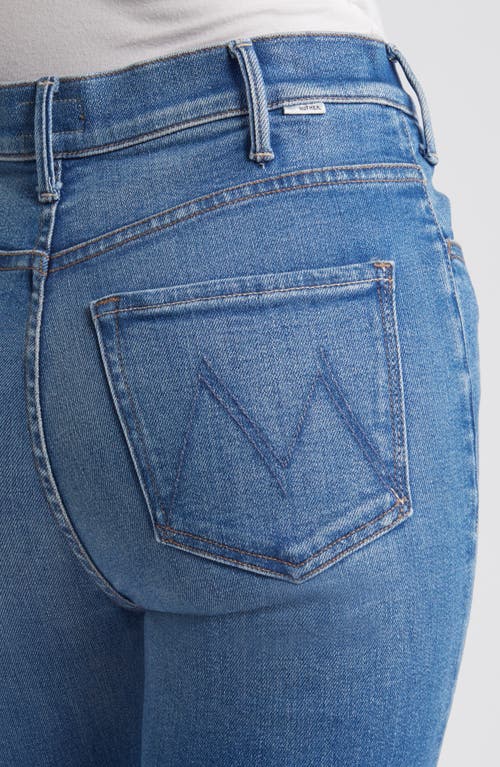 Shop Mother The Hustler Frayed Ankle Jeans In Meet Cute