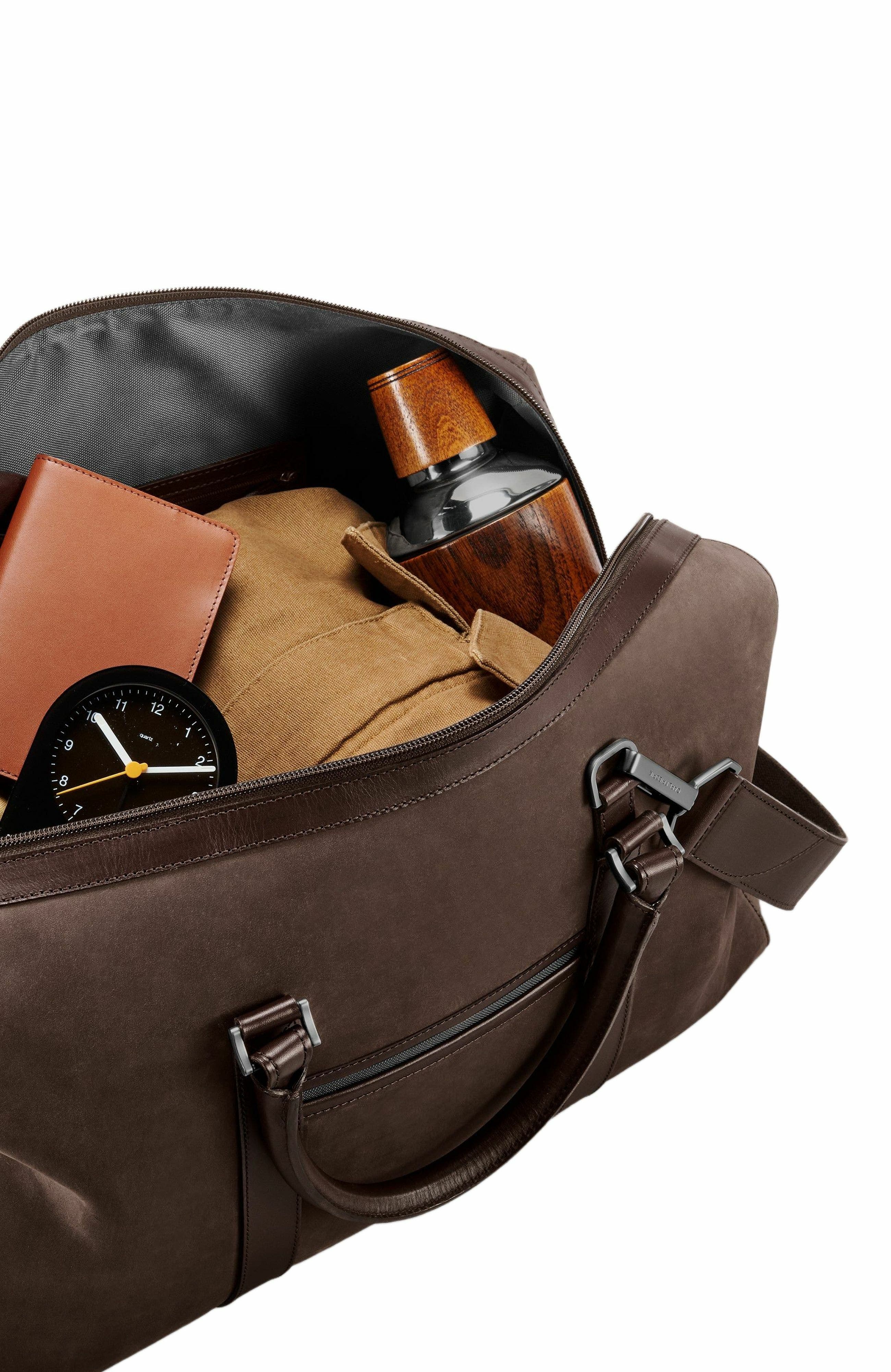 Carl Friedrik Compact Duffle Bag, Alternate, color, Chocolate