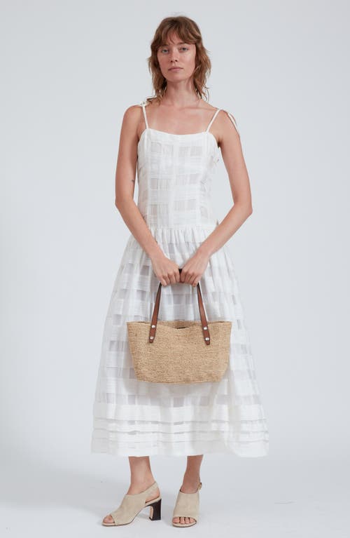 Rag & Bone Small Daily Straw Tote In Natural