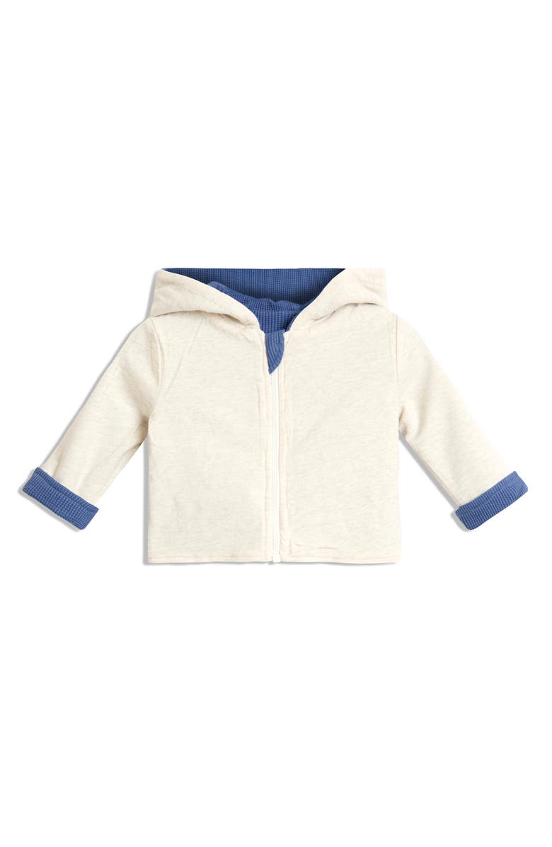 JOJO MAMAN BEBE 3-Piece Jacket, Bodysuit & Joggers Set, Alternate, color, Blue