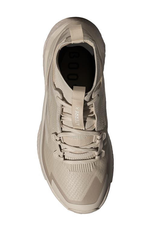 Adidas Originals Adidas Terrex Free Hiker 2.0 Mid Hiking Shoe In Wonder Beige/beige/alumina
