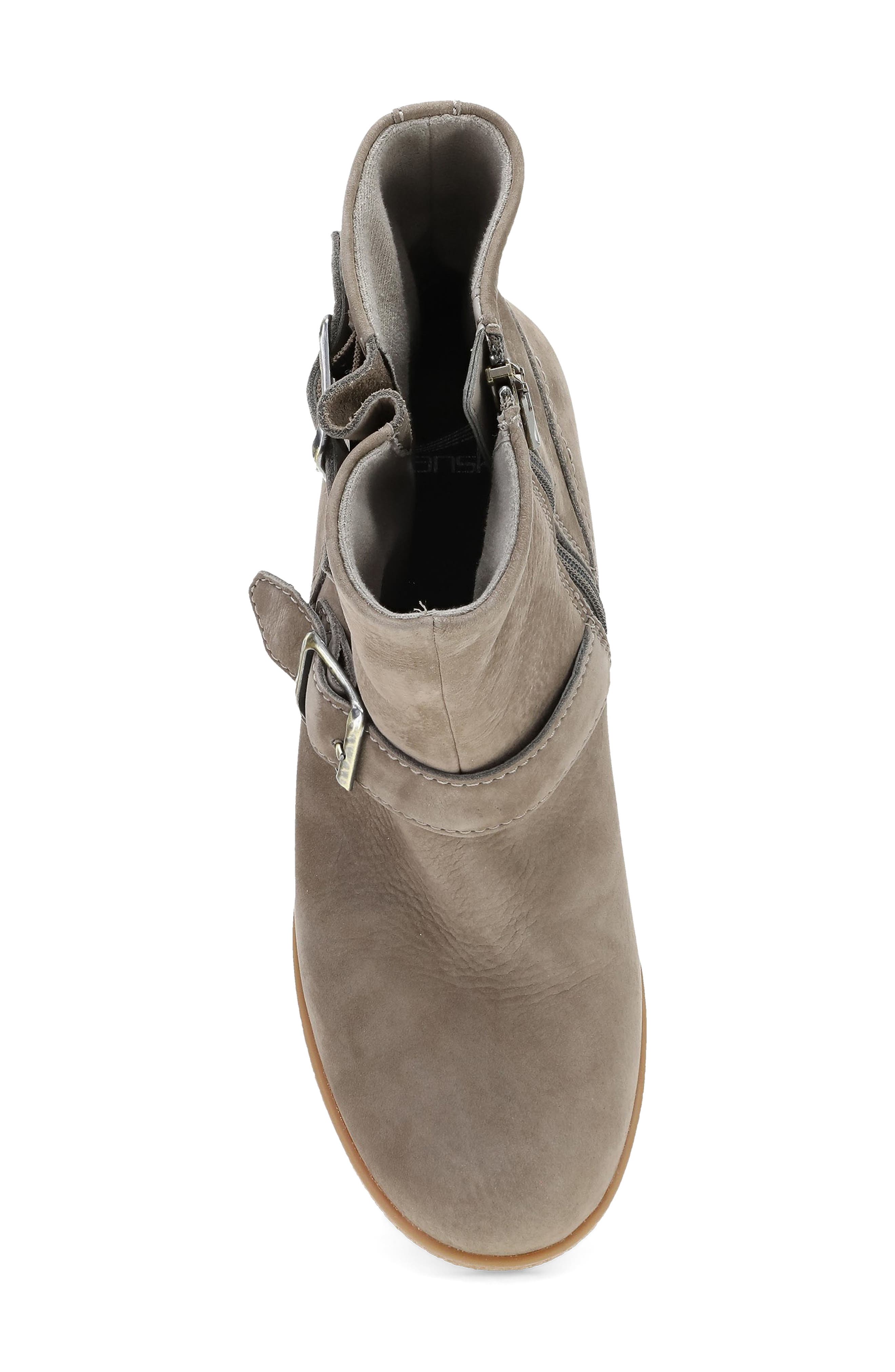 Dansko Delphine Waterproof Boot, Alternate, color, Stone