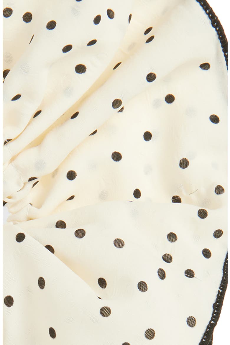 Polka Dot Scrunchies, Alternate, color, IVORY