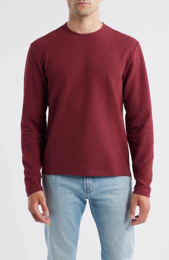 Mitch Textured Knit Crewneck Top