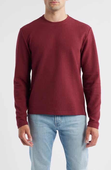 Swannies Mitch Textured Knit Crewneck Top
