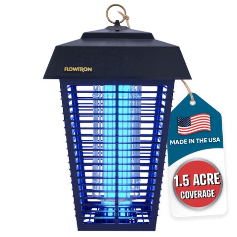 Bug Zapper, Mosquito Zapper with 1-1/2 Acre of Coverage, 80W Bulb 
5600V Killing Grid