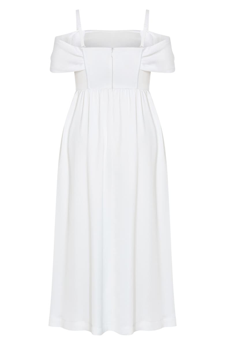 City Chic Angel Love Corset Maxi Dress, Alternate, color, 