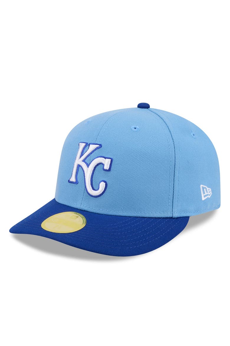 Men's New Era Light Blue/Royal Kansas City Royals 2026 Baseball Hall of Fame 59FIFTY Low Profile Fitted Hat, Alternate, color, Light Blue