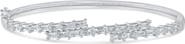 CZ by Kenneth Jay Lane Baguette Cubic Zirconia Hinge Bracelet
