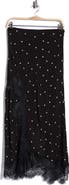 A.L.C. Olivia Lace Trim Midi Skirt