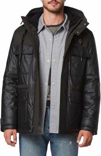 Harrigan Mixed Media Puffer Jacket