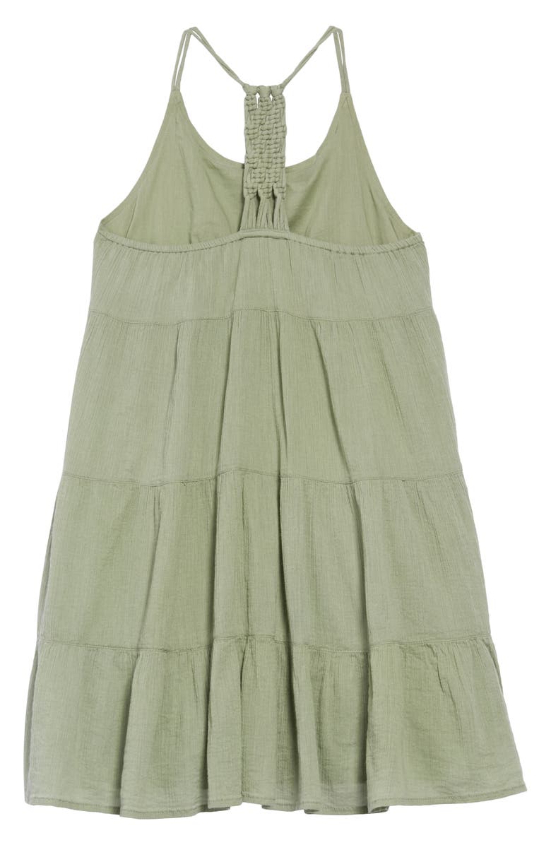 Tucker + Tate Macrame Tiered Dress, Alternate, color, 