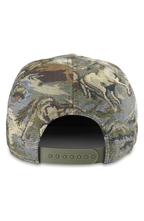 American Needle Archibald Snapback Baseball Cap In Brown