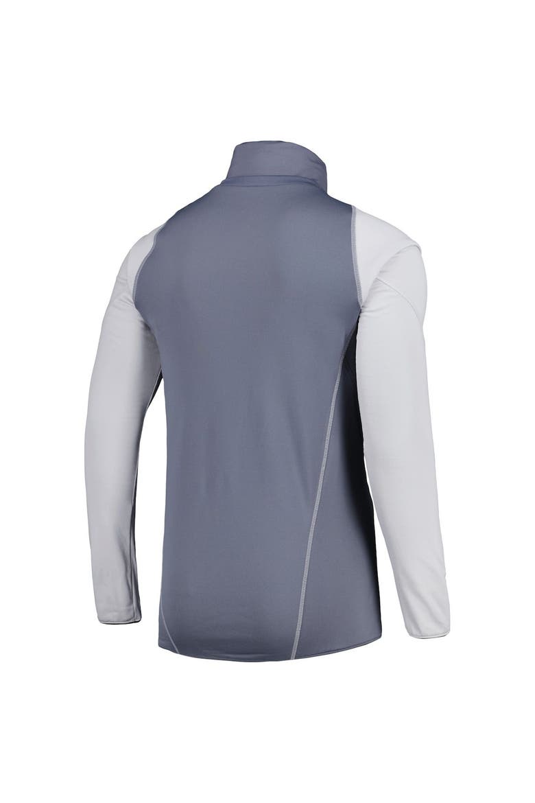 Men's adidas Gray Colorado Rapids Warm Raglan COLD.RDY Top, Alternate, color, Gray
