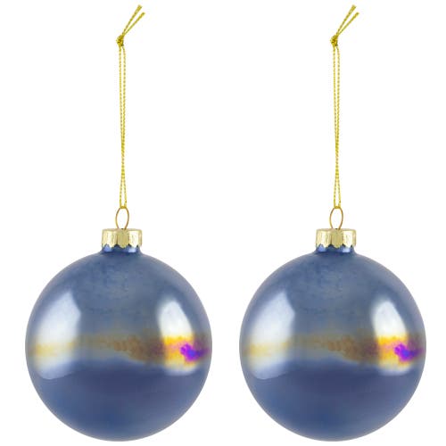 Northlight Shiny Glass Ball Christmas Ornaments In Multi
