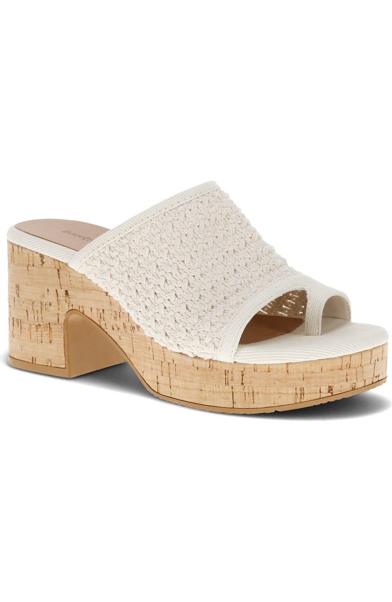 BARETRAPS Maia Toe Loop Sandal, Main, color, Natural