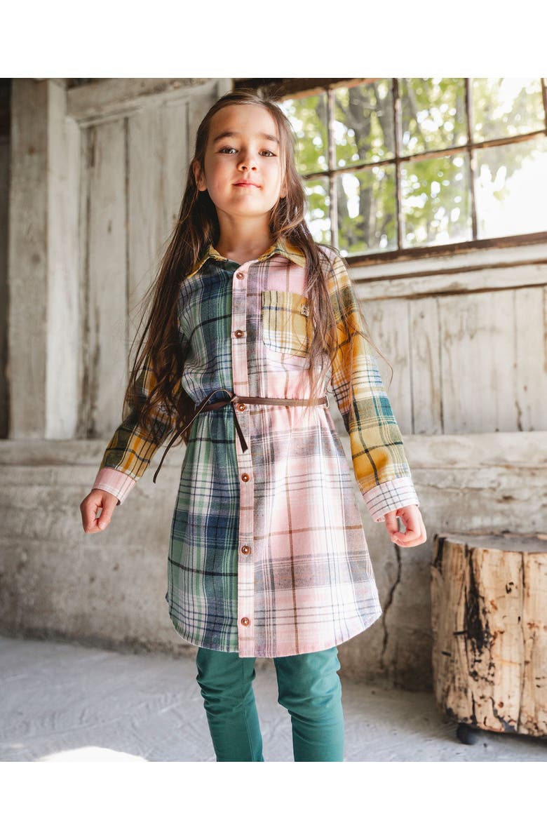 Deux par Deux Leggings with Flower, Main, color, Dark Green