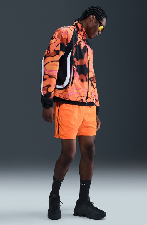 Nike Project F.r.o.g. Drawstring Shorts In Orange