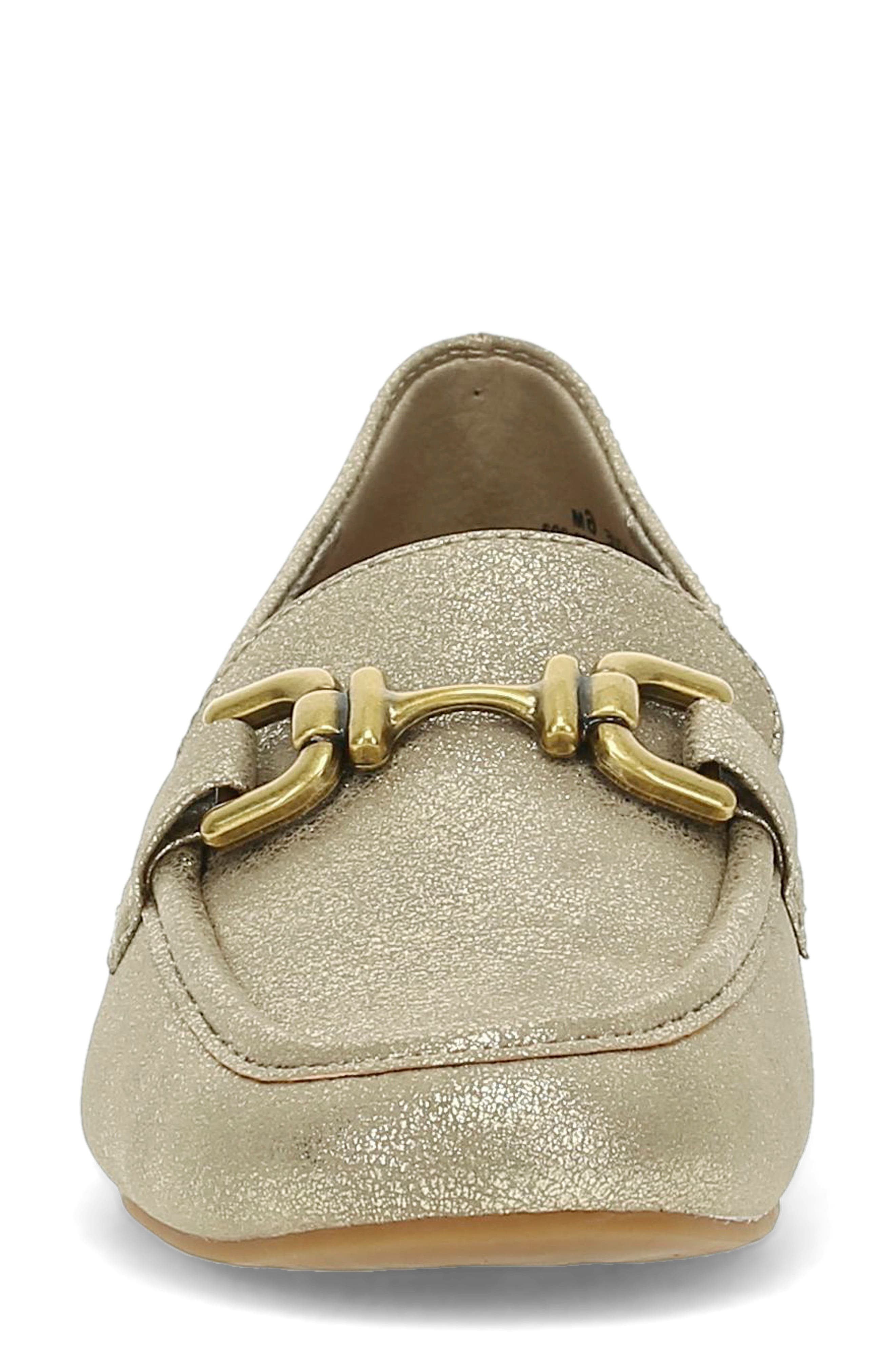 BARETRAPS Caddie Bit Loafer, Alternate, color, Lt Champagne