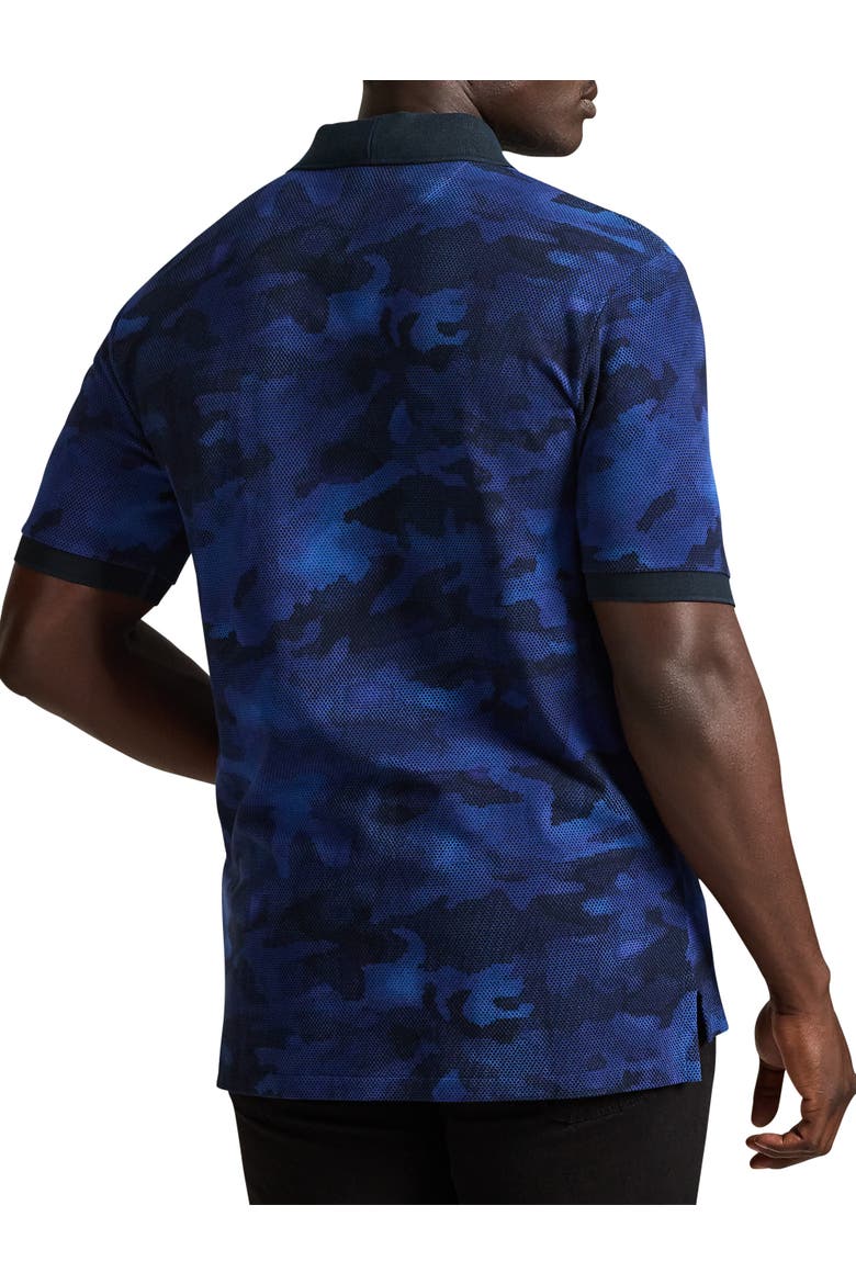Big & Tall Animated Mesh Polo Shirt, Alternate, color, SPY CAMO