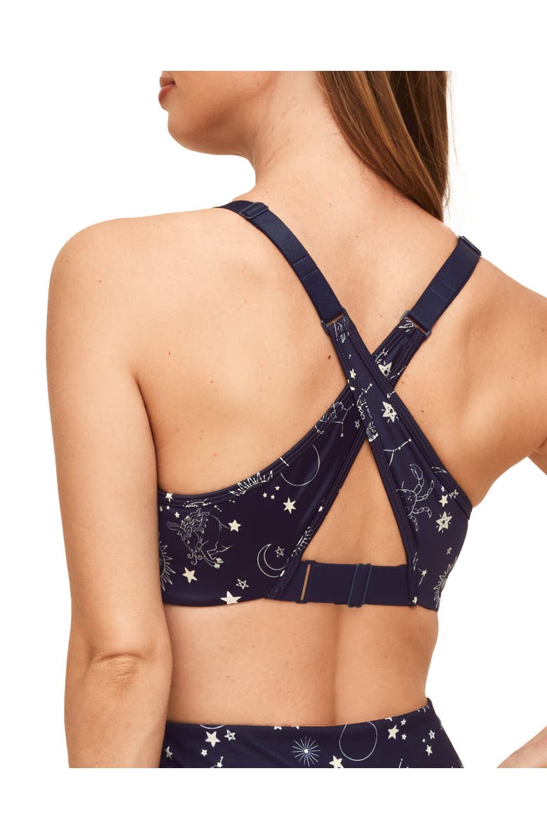 Adore Me Ariza Medium-Impact Sports Bra, Alternate, color, Novelty Blue