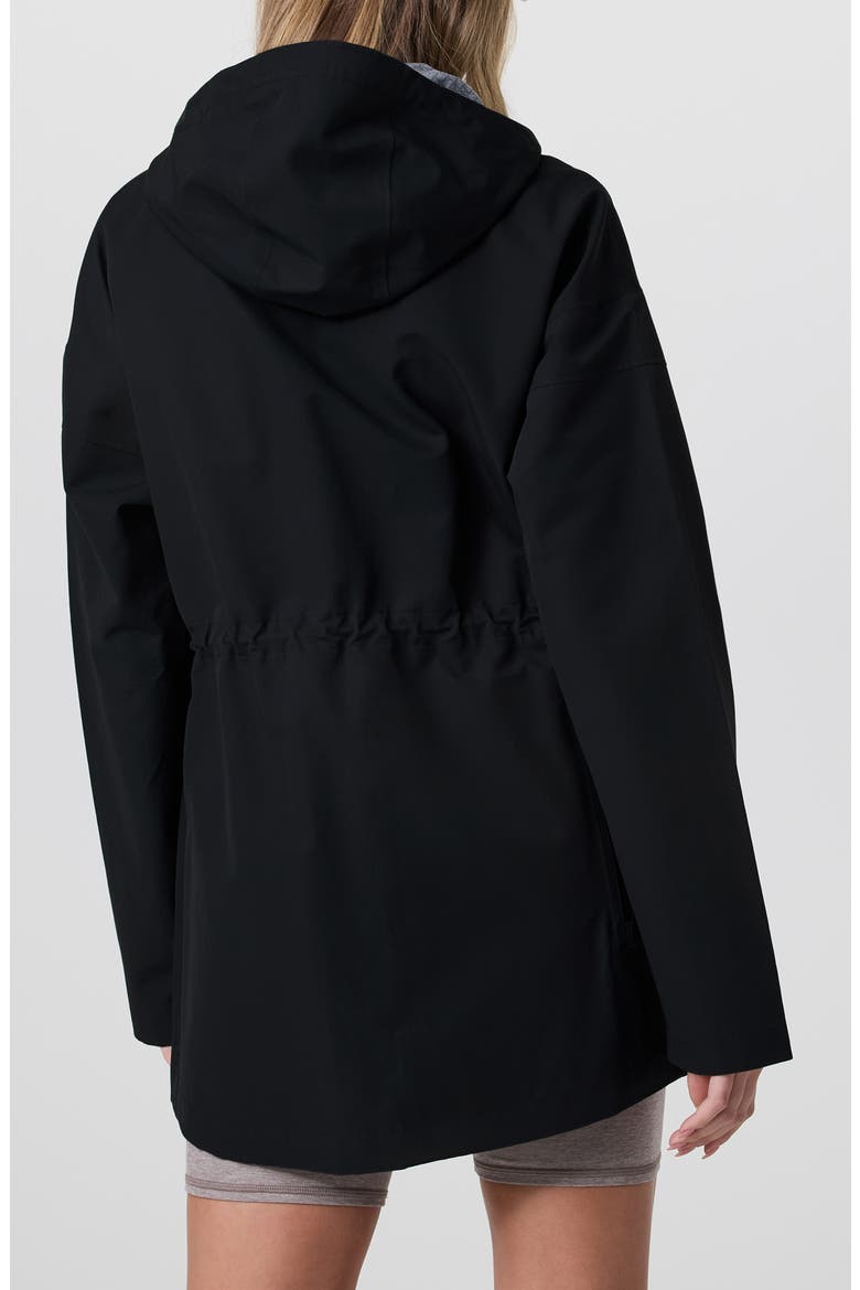 Pfeiffer Rain Jacket, Alternate, color, BLACK