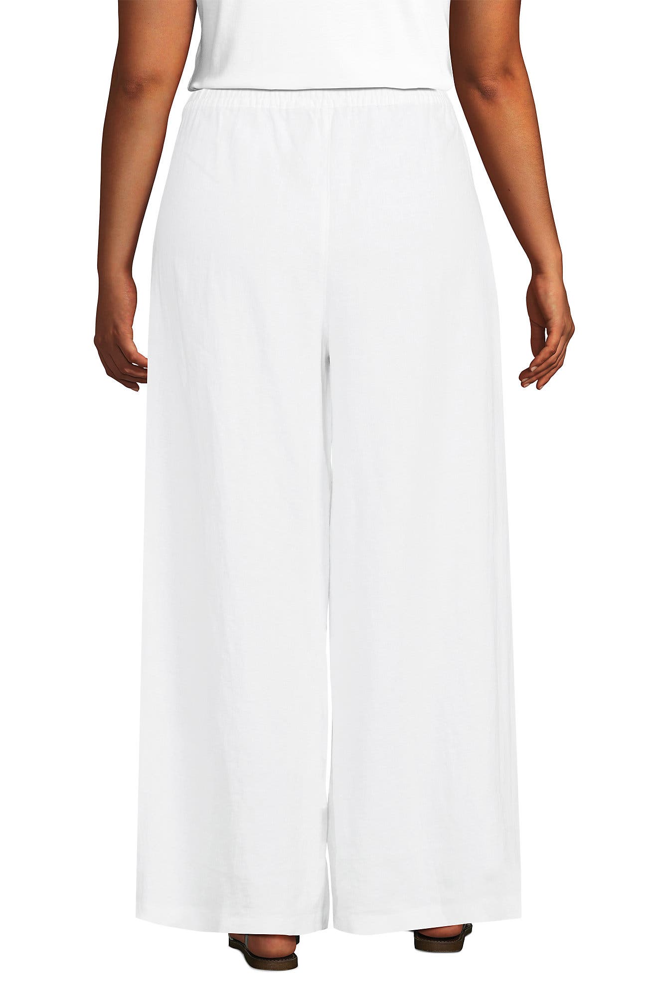 Linen High Rise Palazzo Pants - image 2