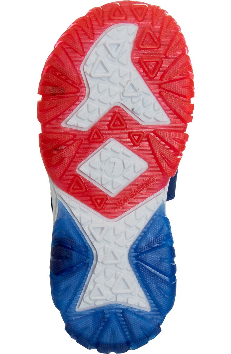 JOSMO Kids' Mickey Mouse Sandal, Alternate, color, Blue/Red