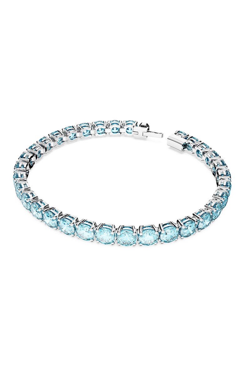 Matrix Tennis Bracelet, Main, color, BLUE