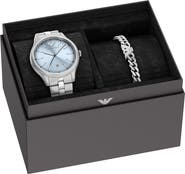 Emporio Armani Bracelet Watch & Bracelet Gift Set