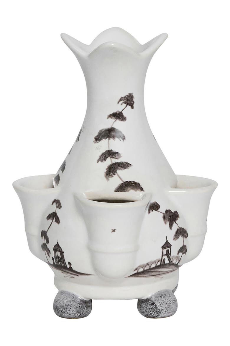Country Estate 6" Tulip Vase, Alternate, color, FLINT GREY