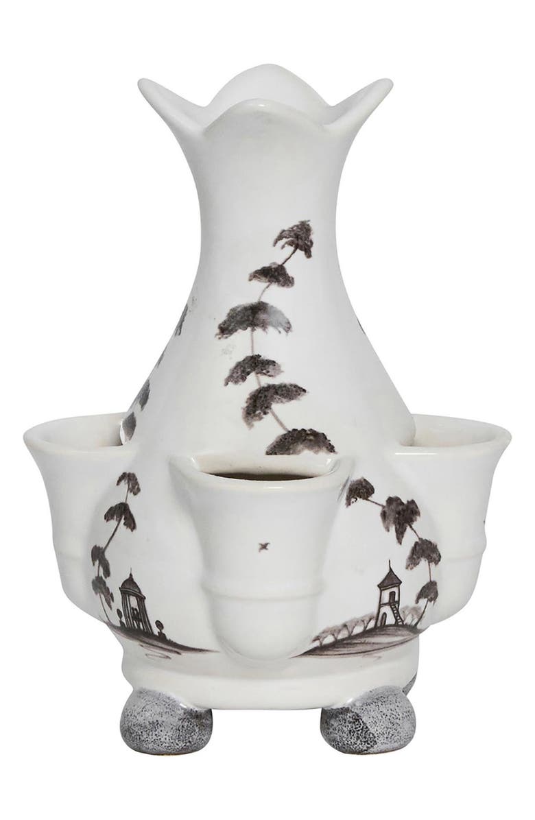 Juliska Country Estate 6" Tulip Vase, Alternate, color, Flint Grey